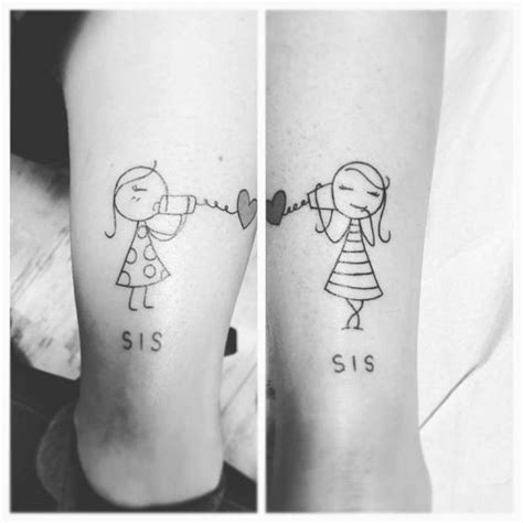 54 Cool Sister Tattoo Ideas To Show Your Bond Page 19 Of 54 Soopush