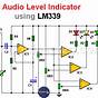Lm339 Audio Level Indicator Circuit Diagram