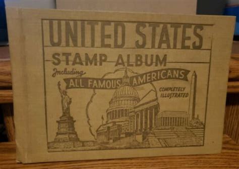 1943 Vintage United States Stamp Album Stamp And Album Co Of America