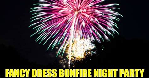 Fancy Dress Bonfire Night Party Birmingham City Centre Birmingham