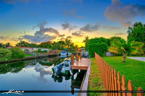 Waterfront Property Real Estate Photography Hollywood Florida