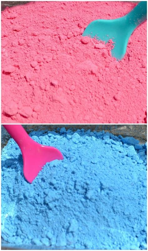 Powdered Paint Recipe Powder Gender Reveal Simple Gender Reveal
