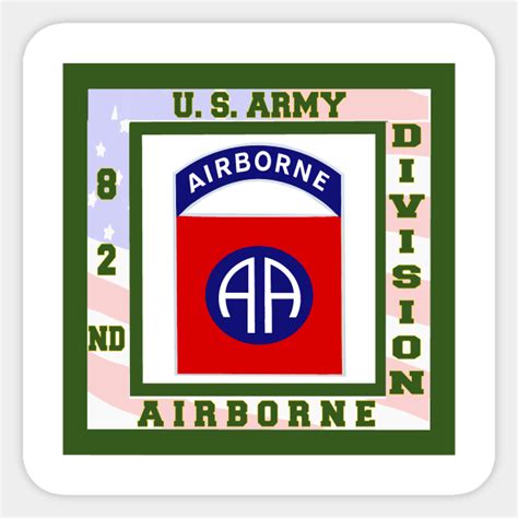82nd Airborne Division Logo 82nd Airborne Division Patch Sticker