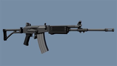 Low Poly Imi Galil Download Free 3d Model By Tastytony 4bc3146
