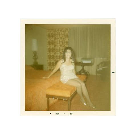 Hotel Room Vintage Photo Sexy Woman Sitting By The Bed Etsy