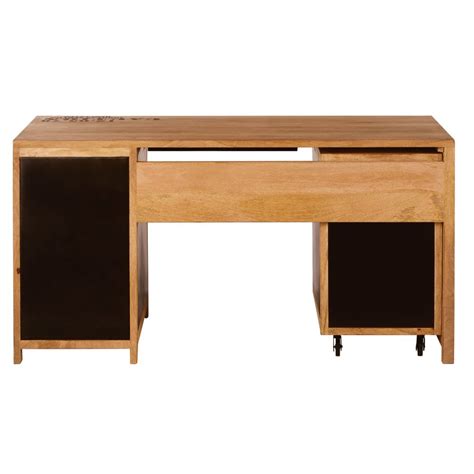 Das günstigste angebot beginnt bei € 20. Schreibtisch aus massivem Mangoholz und Metall Manufacture ...