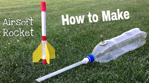 Cardboard made into a cone and 4 fins. How to Make a Paper Rocket - Simple Airsoft Rocket ...