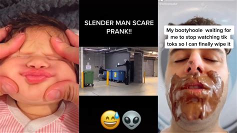 Slender Man In Tik Tok Scare Prank The Latest Tik Tok Memes Youtube
