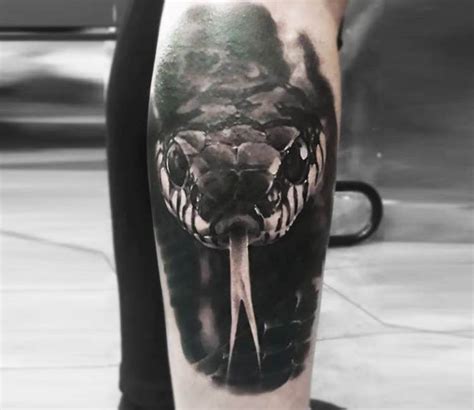 Snake Head Tattoo By Jirka Tattoo Photo 17143