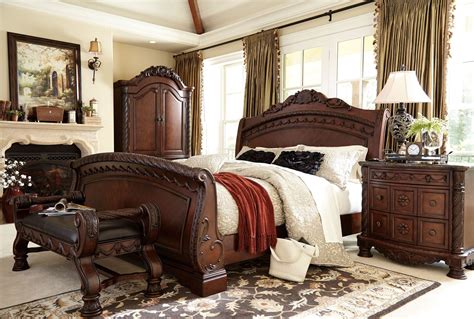 North Shore Cal King Sleigh Bed Ashley Furniture B553 Cal King Size Beds