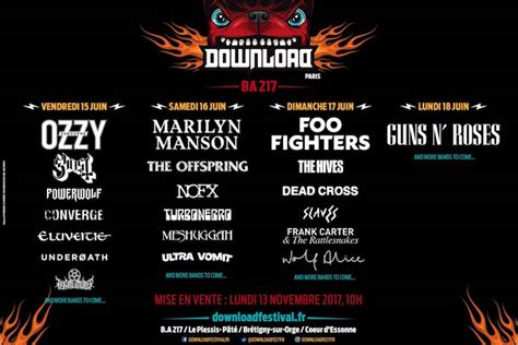 You might love this band! Download París 2018 confirma a Foo Fighters, Guns n' Roses ...
