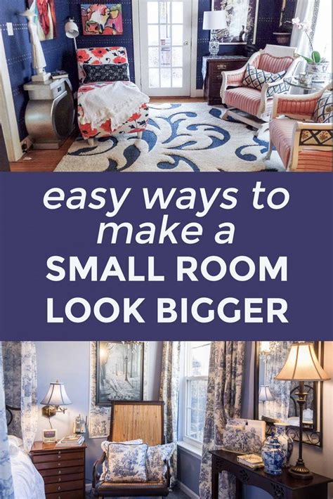 Small Space Decorating Ideas How To Make A Small Room Look Bigger