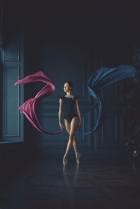 Interesting Photo Of The Day Ballet Dancer With Scarves