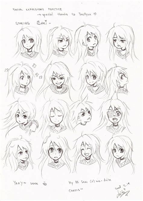 Expresiones Manga Más Anime Faces Expressions Drawing Expressions