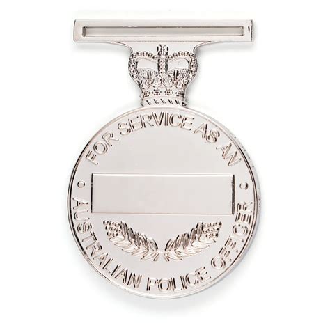 National Police Service Medal Military Shop