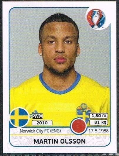 Money talks for martin olsson. Martin Olsson - Sweden - Euro 2016 France sticker 555