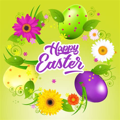 Happy Easter Sunday Egg Banner Social Media Post Tempate Design 1
