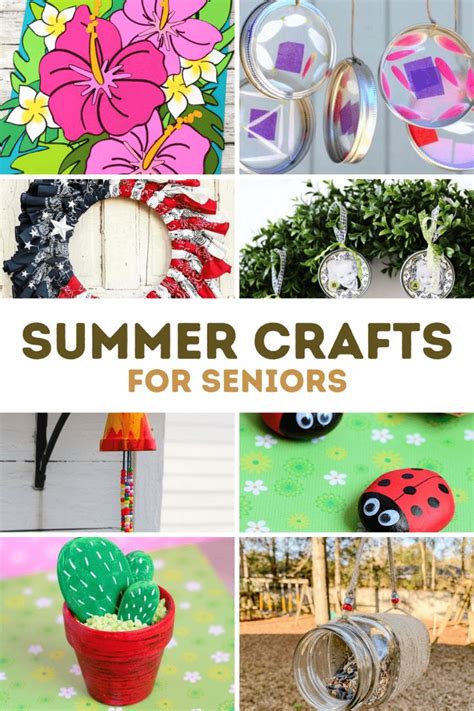 20 Fun And Easy Summer Crafts For Seniors To Boost Creativity Summer