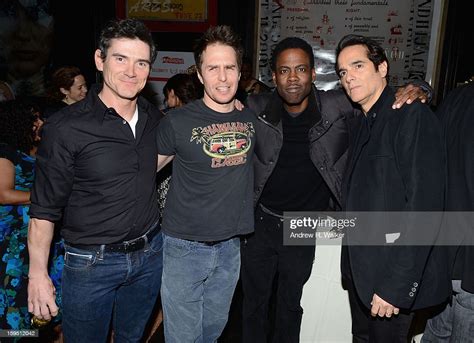 Billy Crudup Sam Rockwell Chris Rock And Yul Vazquez At Labyrinth