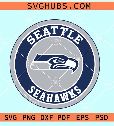 Seattle Seahawks Svg Seahawks Svg Ncaa Svg Seattle Seahawks Logo Svg
