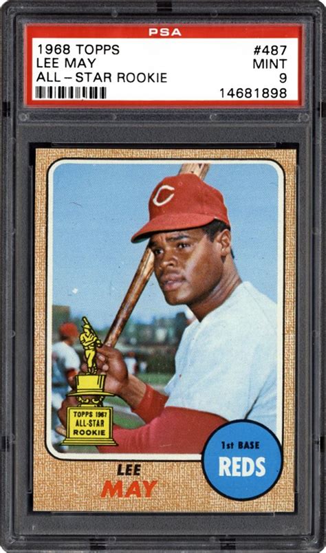 1968 Topps Lee May All Star Rookie Psa Cardfacts®