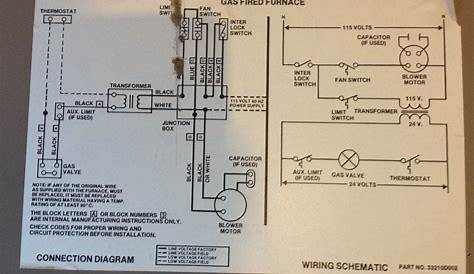 Gas Furnace Wiring Diagrams Hanging Luxair