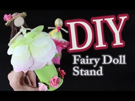 Check out how diy for dolls made these adorable little doll bathing suits in all different styles and cuts that look just like what you'd find in stores if you went bathing suit shopping with your friends. DIY Fairy Doll Stand - YouTube