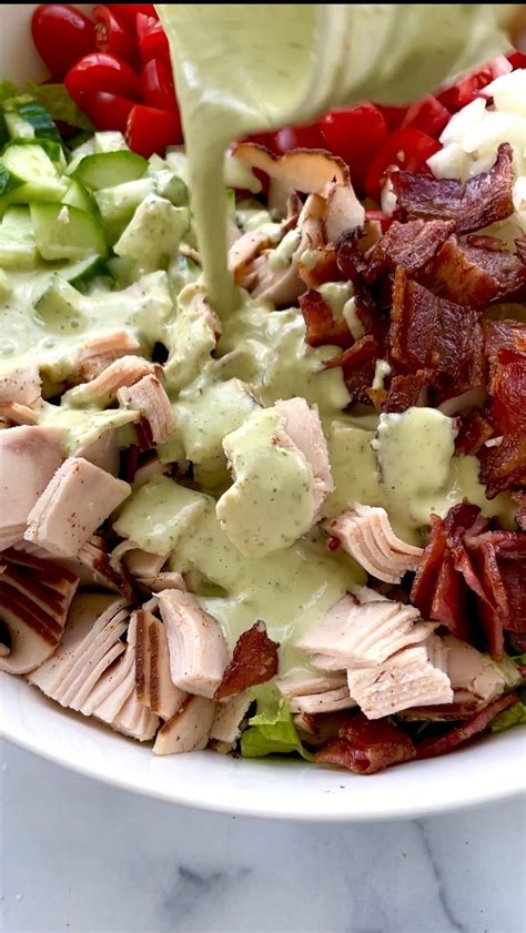 Kat Can Cook On Instagram HLS Episode 20 Turkey Bacon Club Salad With