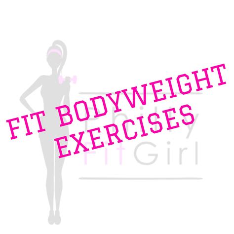 Philly Fit Girls Bodyweight Exercises Bodyweight Workout Philly Body Weight Exercises