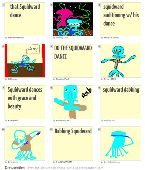 That Squidward Dance Drawception