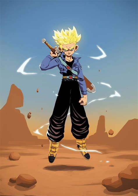 Trunks Art Abhishek Dragon Ball Image Dragon Ball Goku Dragon Ball