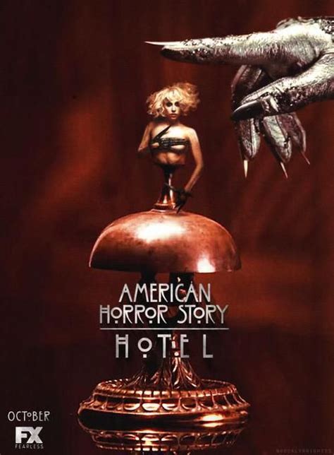 ahs american horror story hotel season 5 poster ahs americanhorrorstory hotel ladygaga