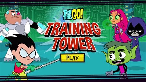 Training Tower Play Teen Titans Go Games Online