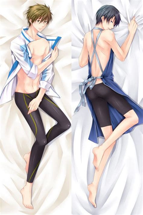 New Male Free Anime Dakimakura Japanese Pillow Cover Male Body