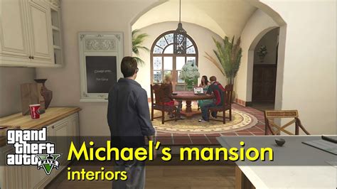 Michaels Mansion Interior Day Tour Gta V Youtube