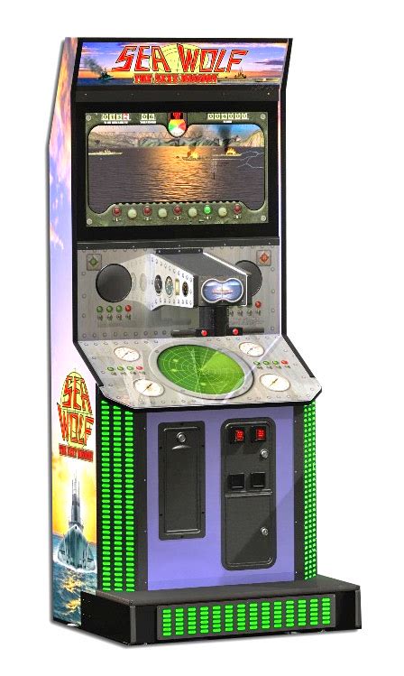 Sea Wolf The Next Mission Video Arcade Game 80s Retro
