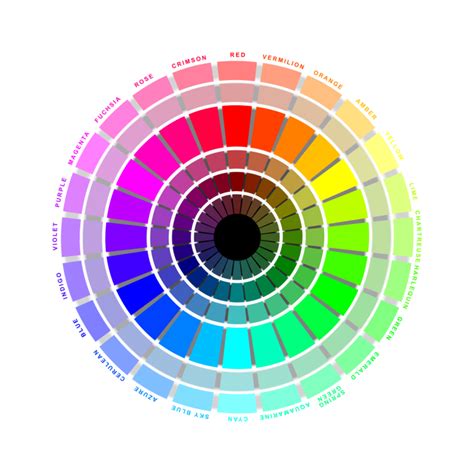 Rgb Color Wheel 24 Hr By Hoodiepatrol89 With 1 Tint 1 Tone And 2