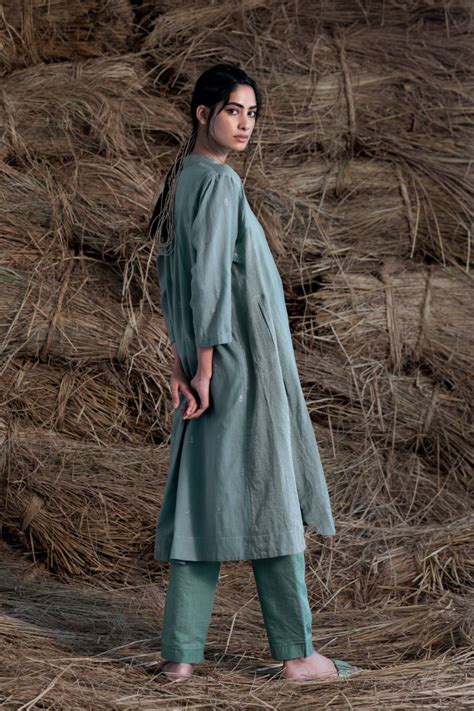 Buy Dalim Jamdani Kurta Set Elan Store