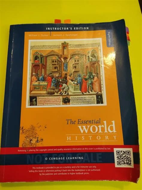 The Essential World History Volume I To 1800 By Jackson J Spielvogel