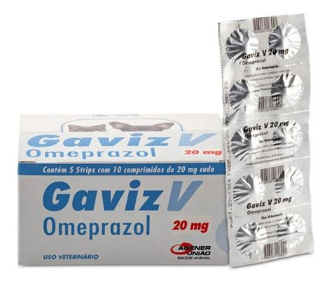 Gaviz V 20mg Omeprazol Cães E Gatos Blister 10 Comprimidos Mercadolivre