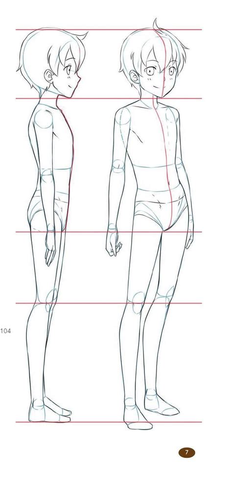 Anime Anatomy Drawing Pdf Lineartdrawingsblackbackgroundboy