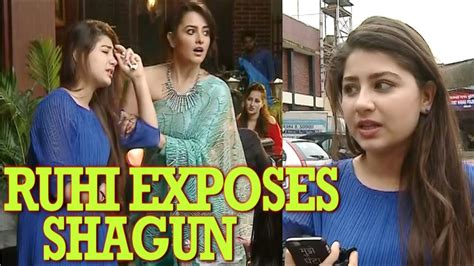 Ruhi Exposes Shagun Ii Yeh Hai Mohabbatein Tv Show On Location July Youtube