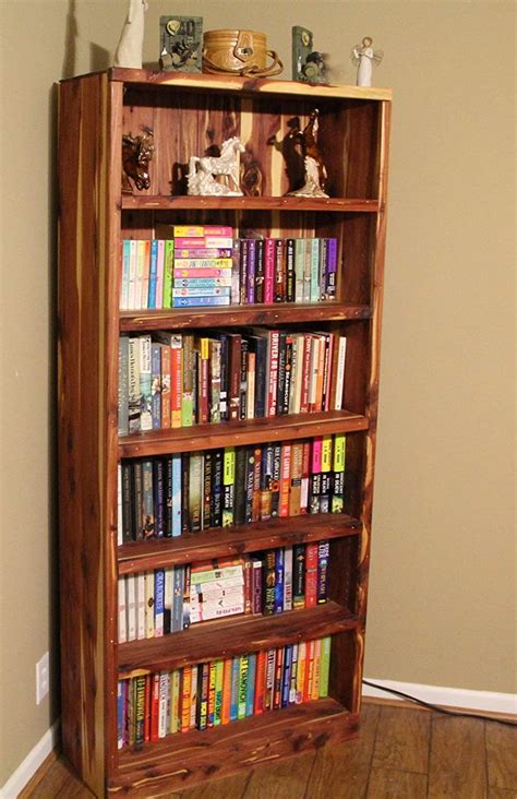Cedar Bookcase For Living Room Bookshelf For Bedroom