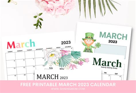 Print This This March 2023 Calendar For Free March Calendar Printable