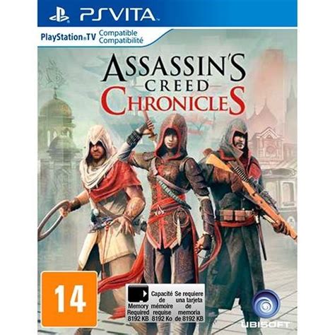 Assassins Creed Chronicles Pt Br Psvita M Dia F Sica Lacrado Mercado