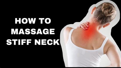 Is Massage Good For Arthritis In The Neck