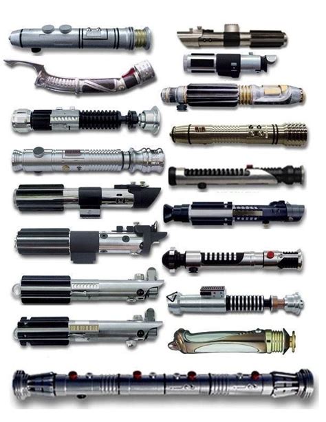 An Assortment Of Lightsaber Hilts May The 4th Be Wu👨🏻‍🚀 Star Wars