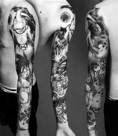 Z tattoo tattoo shows tattoo design drawings tattoo designs men tricep tattoos liverpool tattoo graffiti drawing anime tattoos dragon ball gt. Dragon Ball Z Tattoo Sleeve by Rzychu - Tattoo Insider