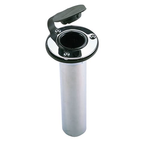 Perko 0447dp1chr Vertical Flush Mount Fishing Rod Holder