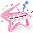 ToyVelt Toy Piano for Toddler Girls – Cute Piano for Kids with Built-in ...